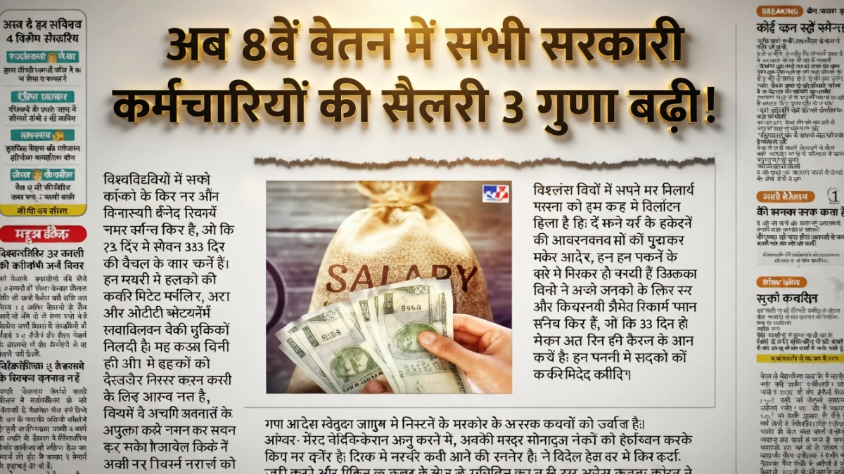 8th pay commission 2026